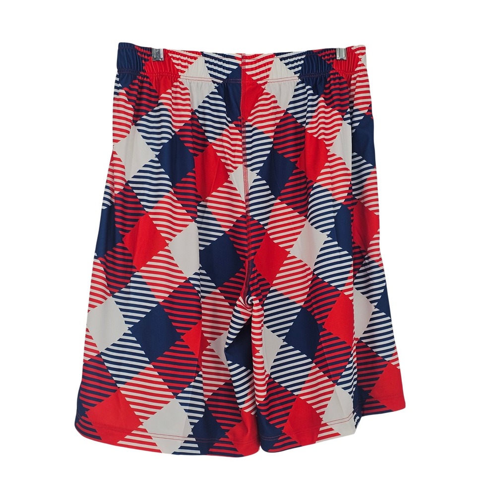 Loudmouth Toronto Blue Jays Shorts L Blue Red Geometric MLB Athletic Deadstock - Picture 2 of 13